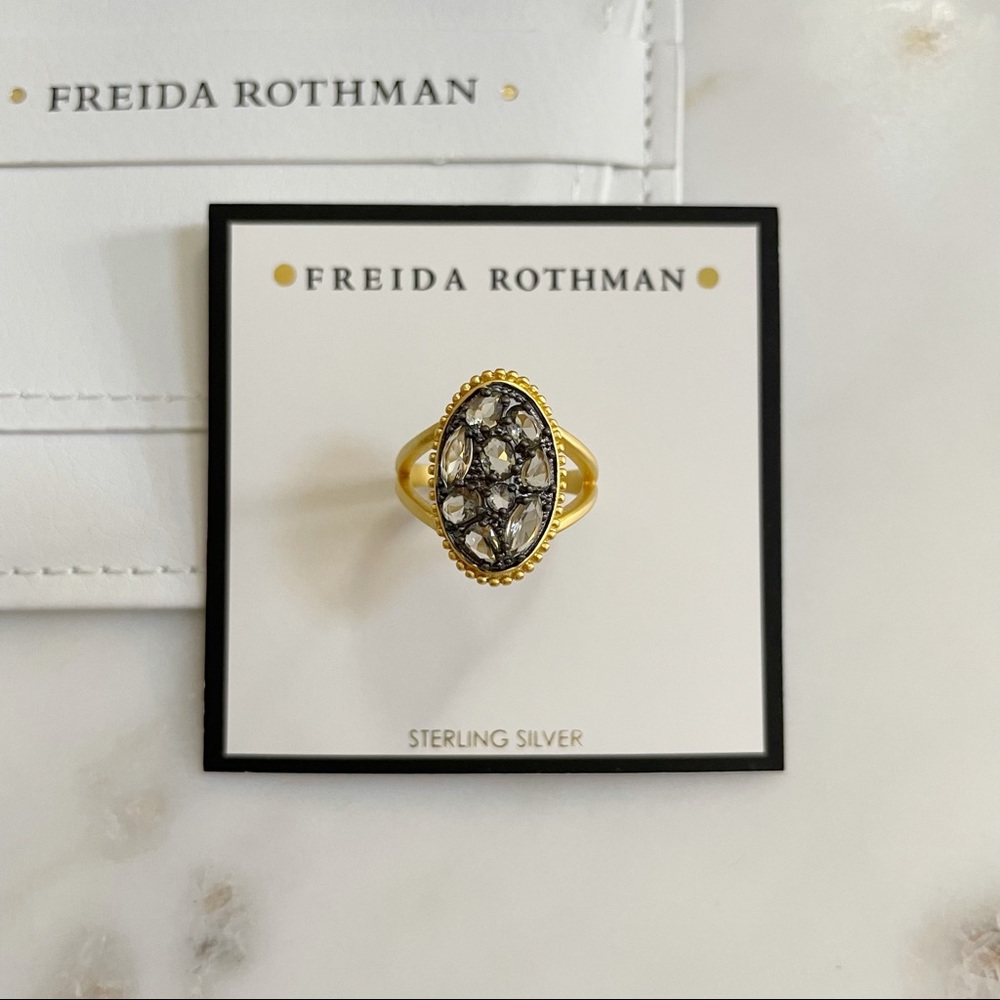Freida Rothman | rose d’or cocktail ring